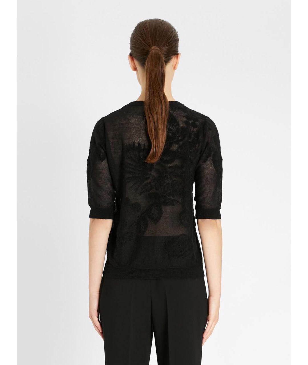 MAX MARA STUDIO Черный джемпер / свитер, фото 8