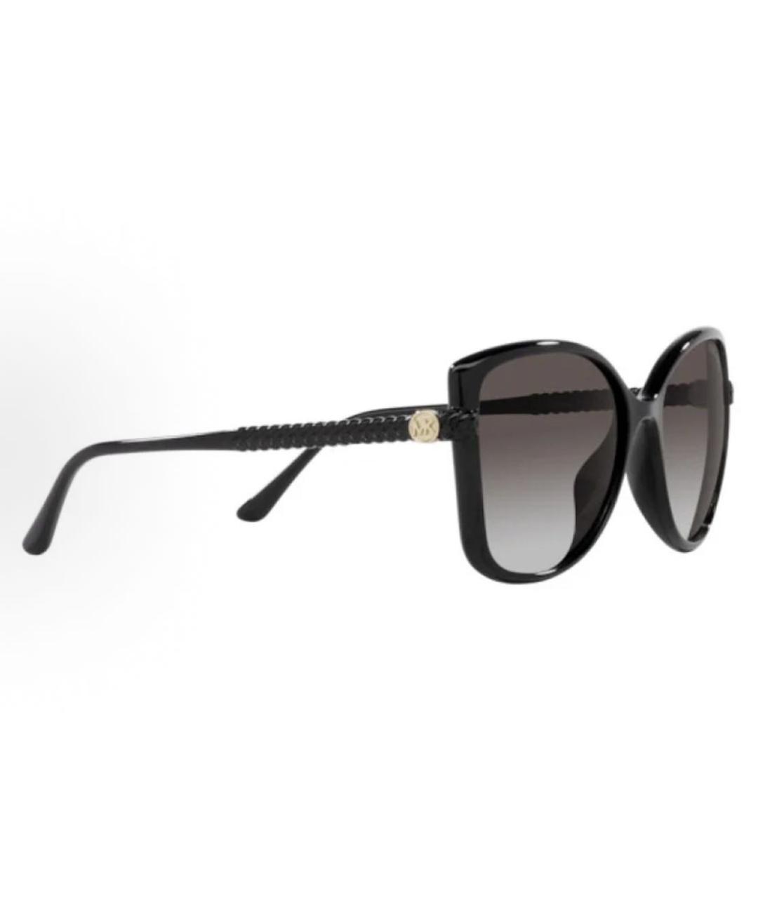 MICHAEL KORS Черные пластиковые солнцезащитные очки, фото 5