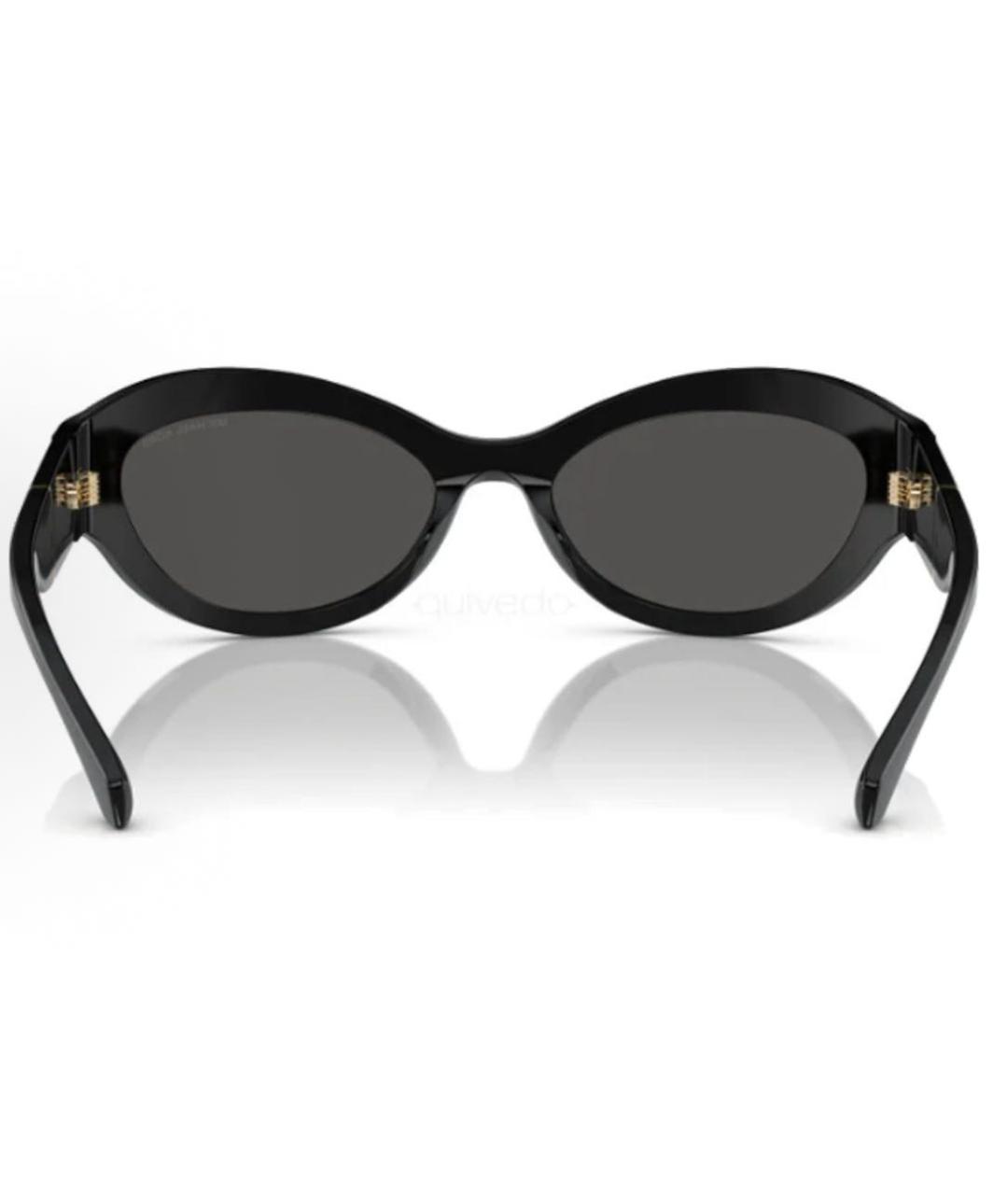 MICHAEL KORS Черные пластиковые солнцезащитные очки, фото 4