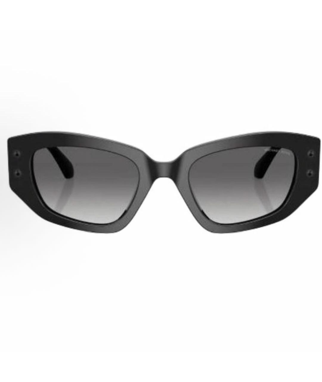 MICHAEL KORS Черные пластиковые солнцезащитные очки, фото 3