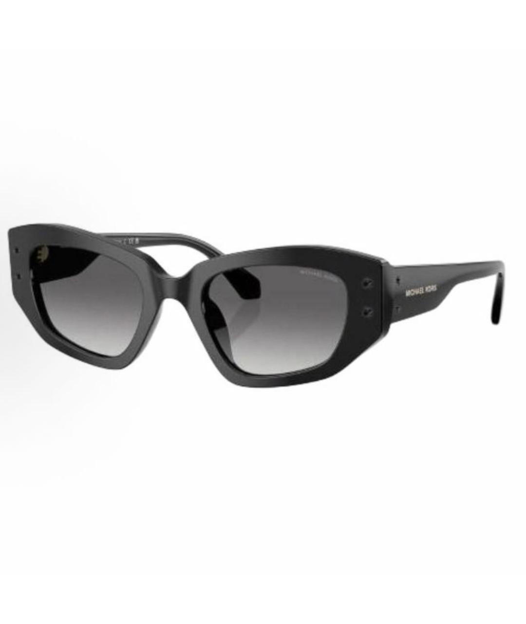 MICHAEL KORS Черные пластиковые солнцезащитные очки, фото 1