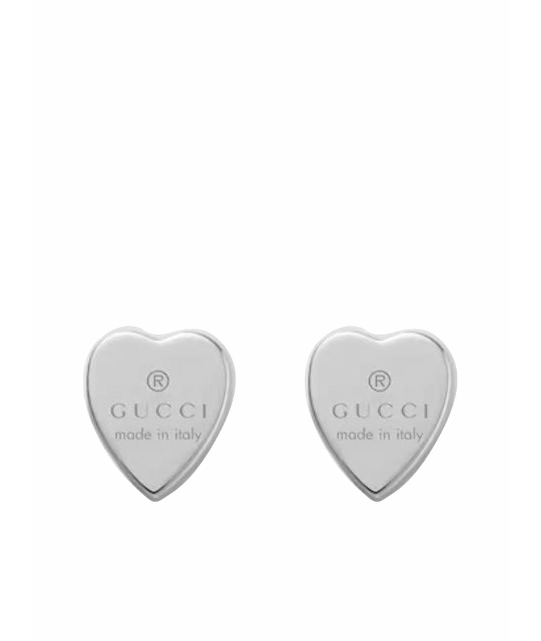 GUCCI Серебряные серебряные серьги, фото 1
