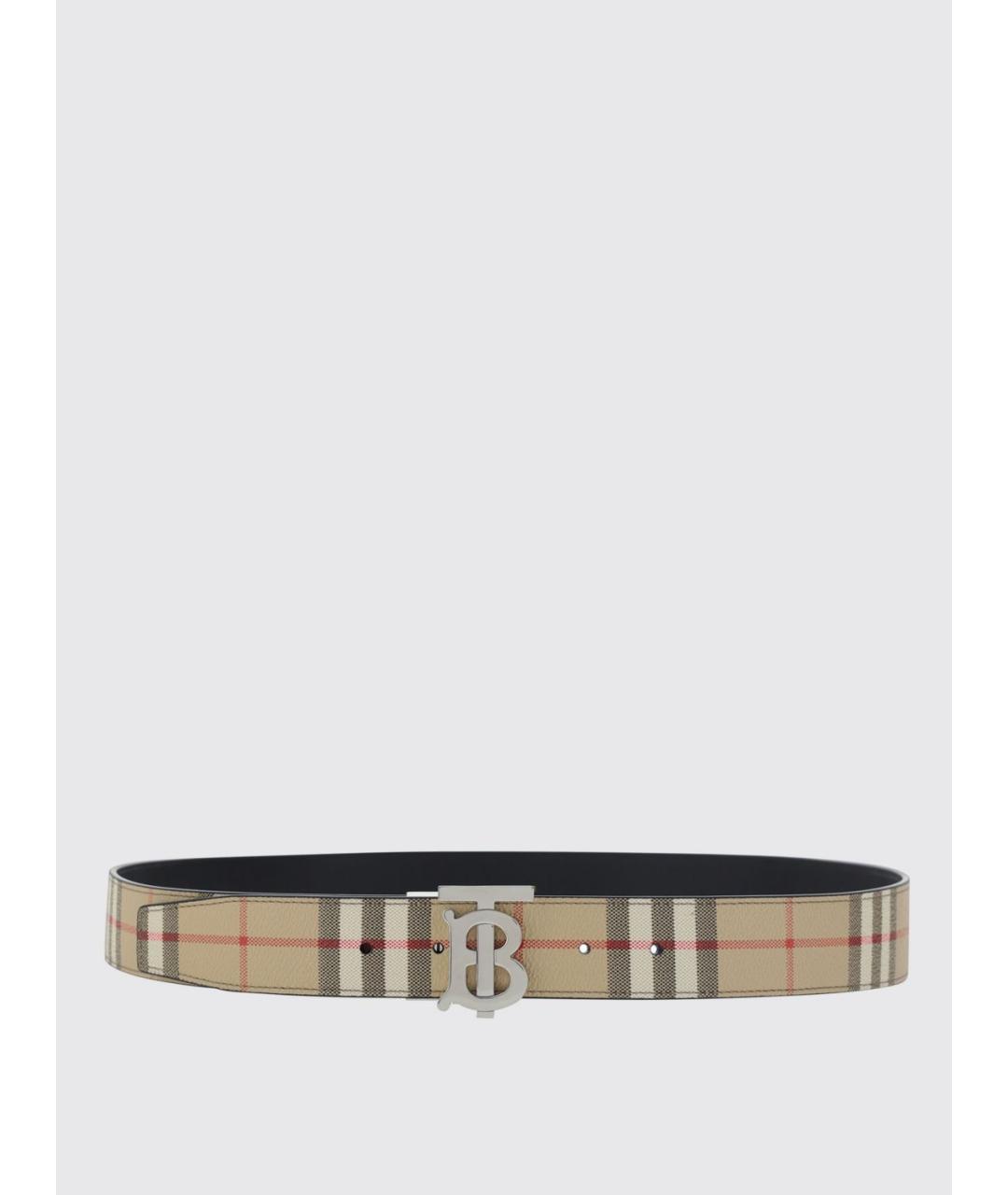 BURBERRY Бежевый ремень, фото 4