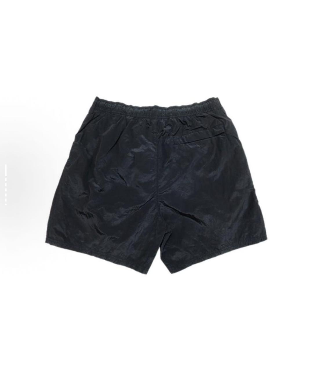 STONE ISLAND Черные шорты, фото 2