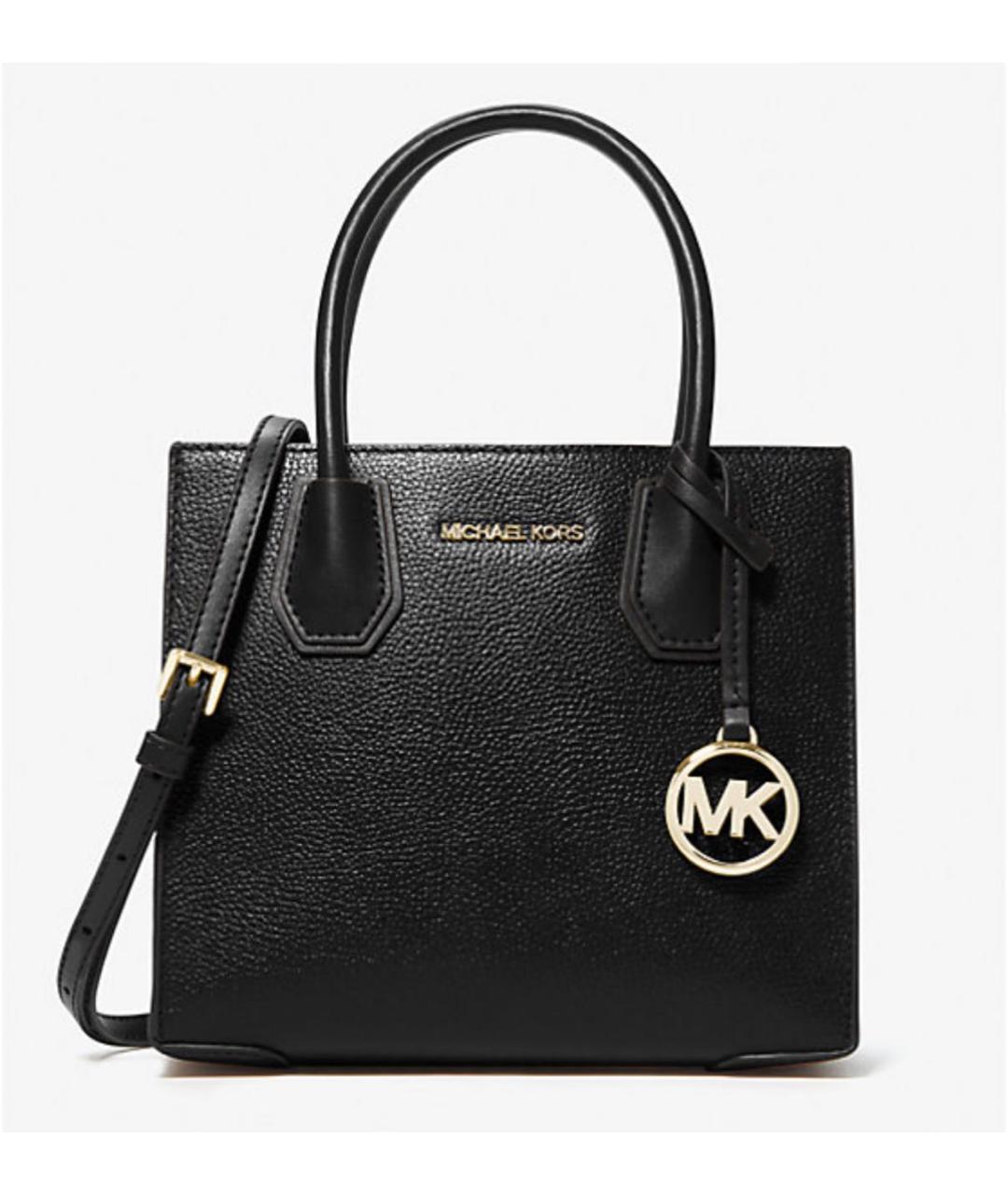 MICHAEL MICHAEL KORS Черная сумка через плечо из лакированной кожи, фото 2