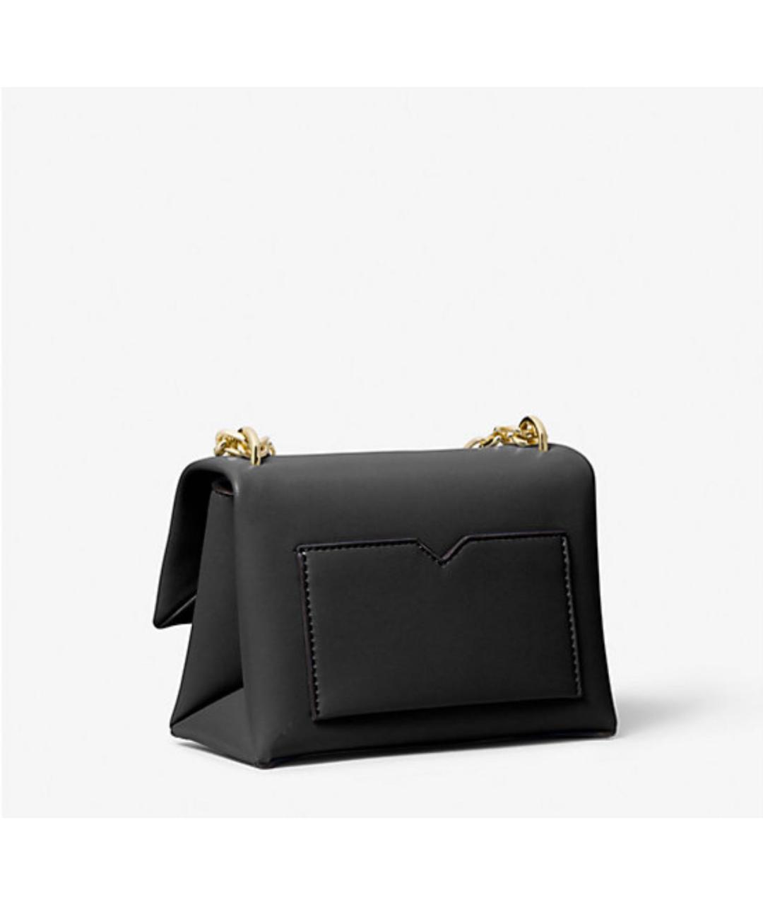 MICHAEL MICHAEL KORS Черная сумка через плечо из искусственной кожи, фото 2