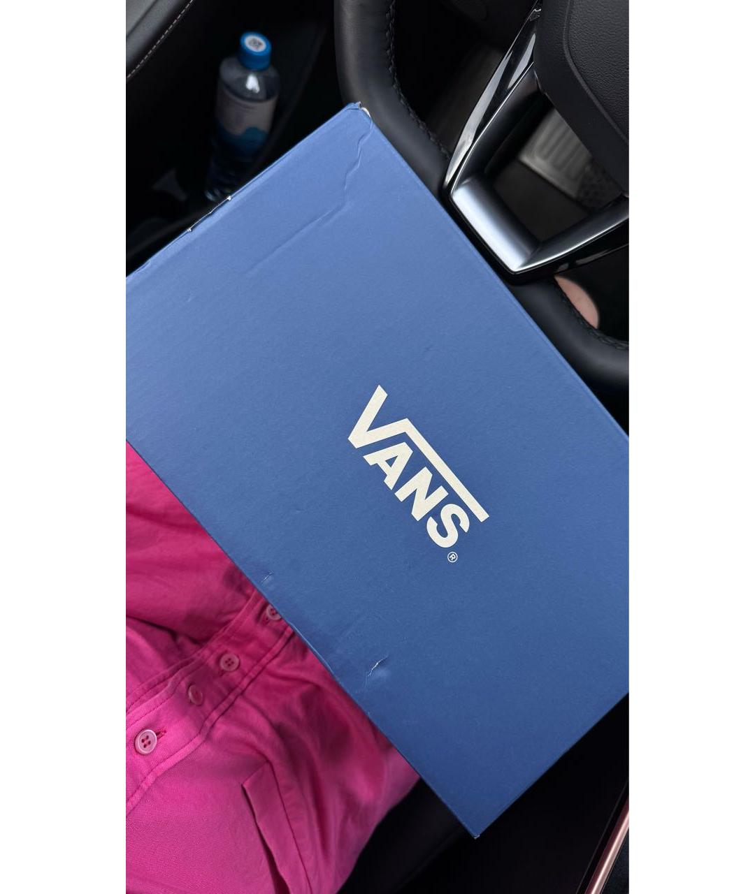 VANS Розовые замшевые кеды, фото 4