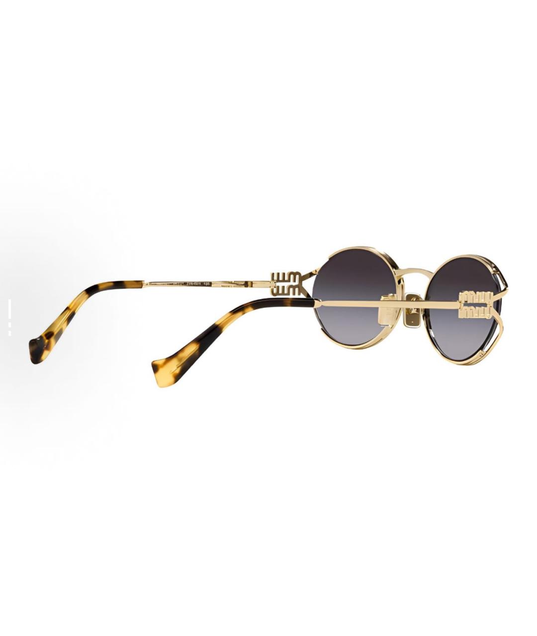 MIU MIU Металлические солнцезащитные очки, фото 4