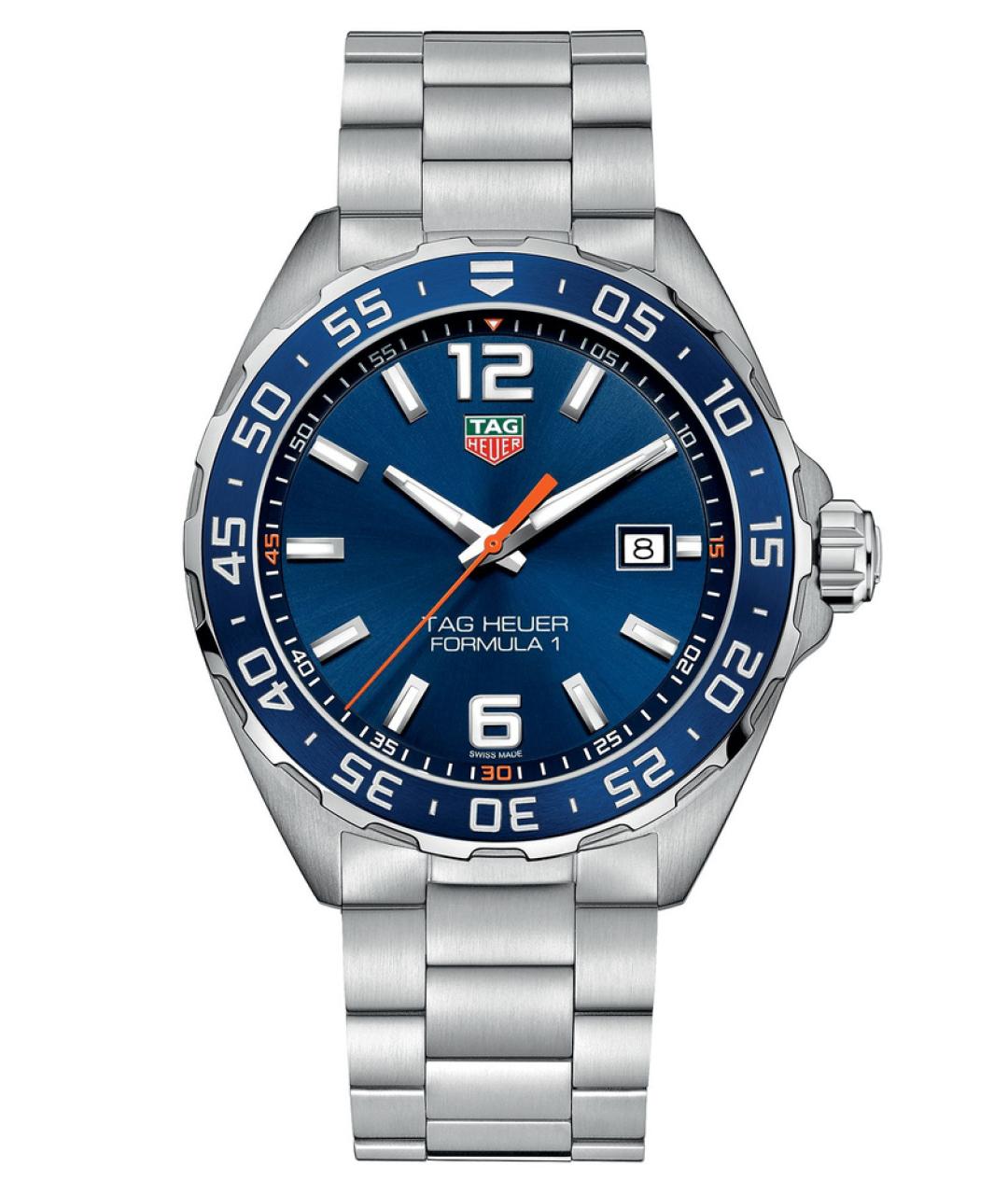 TAG HEUER Серебряные стальные часы, фото 1