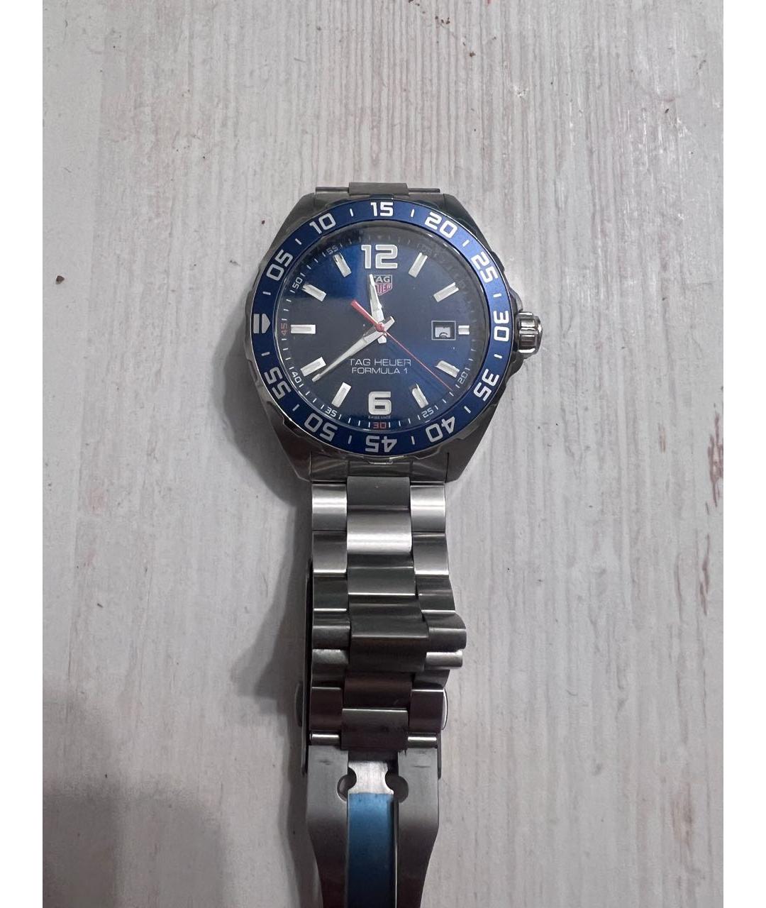 TAG HEUER Серебряные стальные часы, фото 2