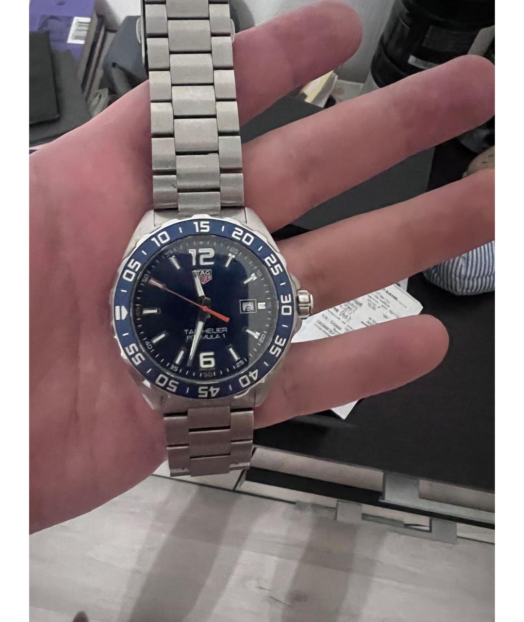 TAG HEUER Серебряные стальные часы, фото 6