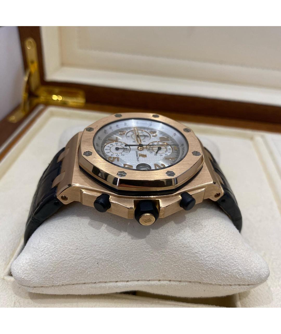 Audemars Piguet Белые часы из розового золота, фото 5