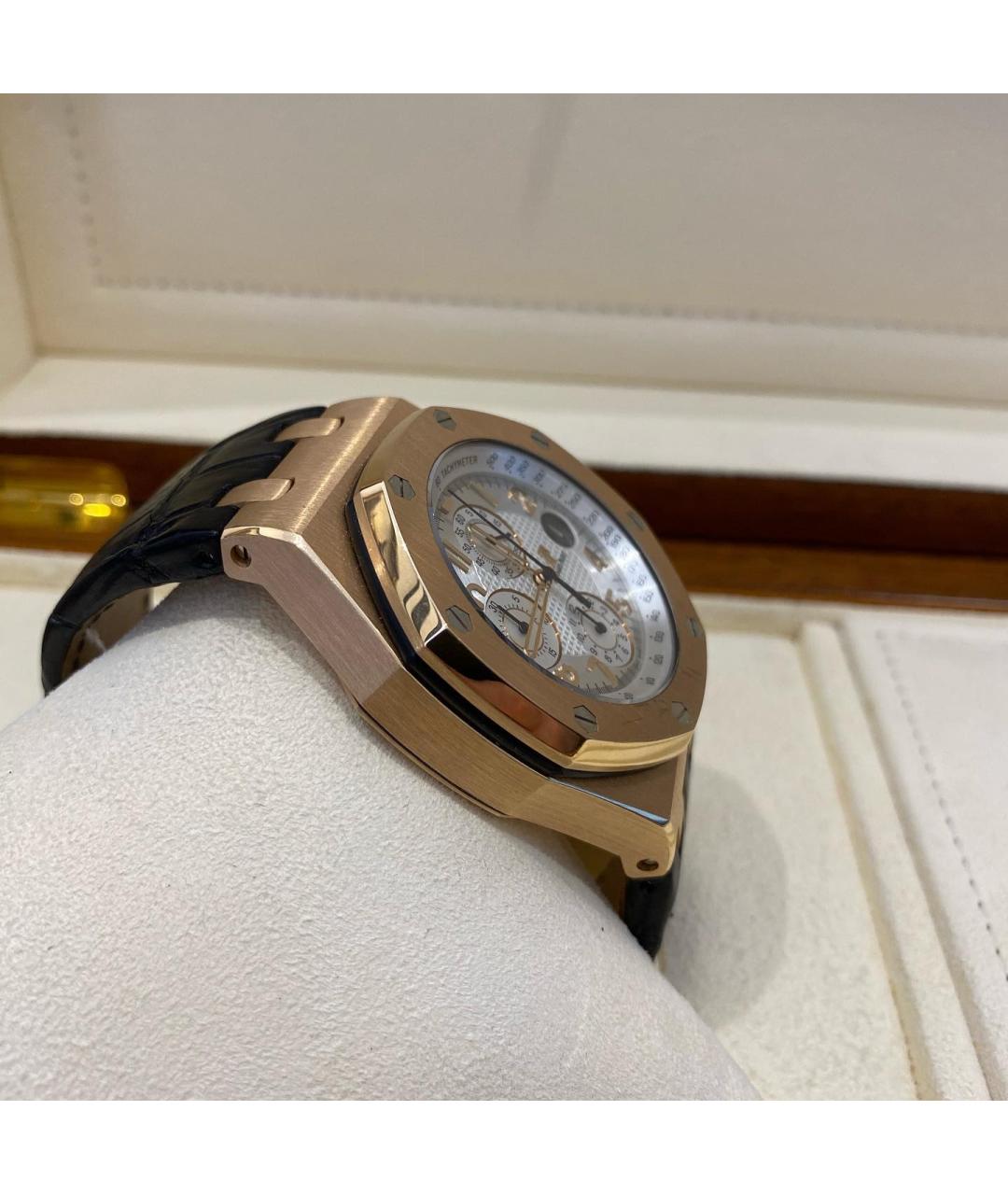 Audemars Piguet Белые часы из розового золота, фото 3