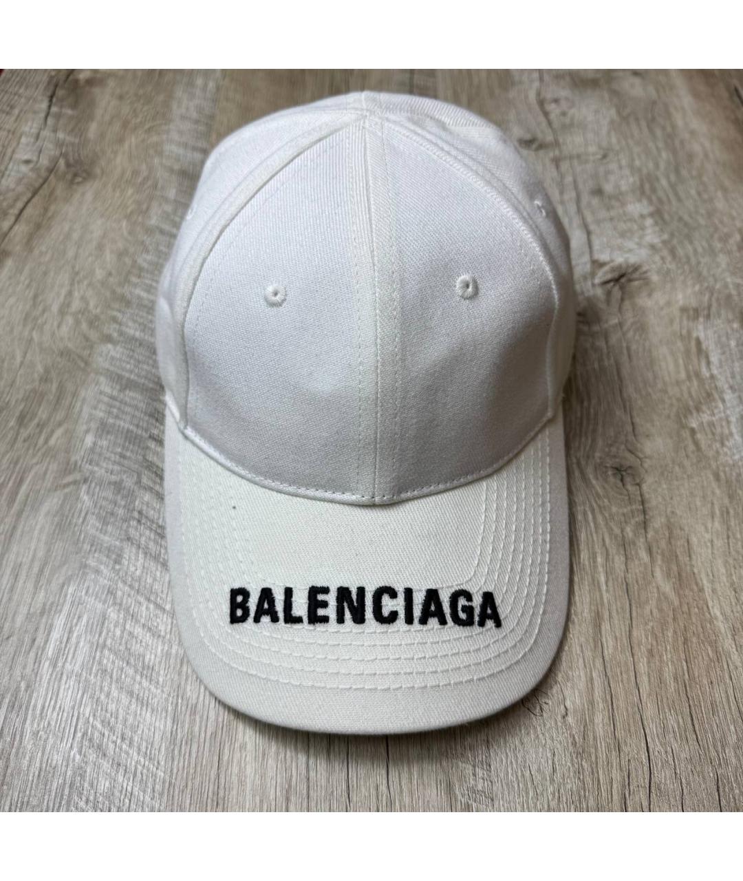 BALENCIAGA Белая кепка/бейсболка, фото 10