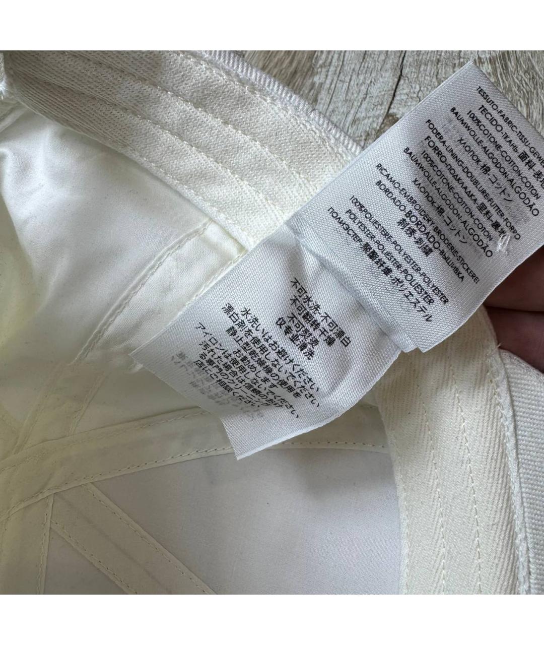 BALENCIAGA Белая кепка/бейсболка, фото 8