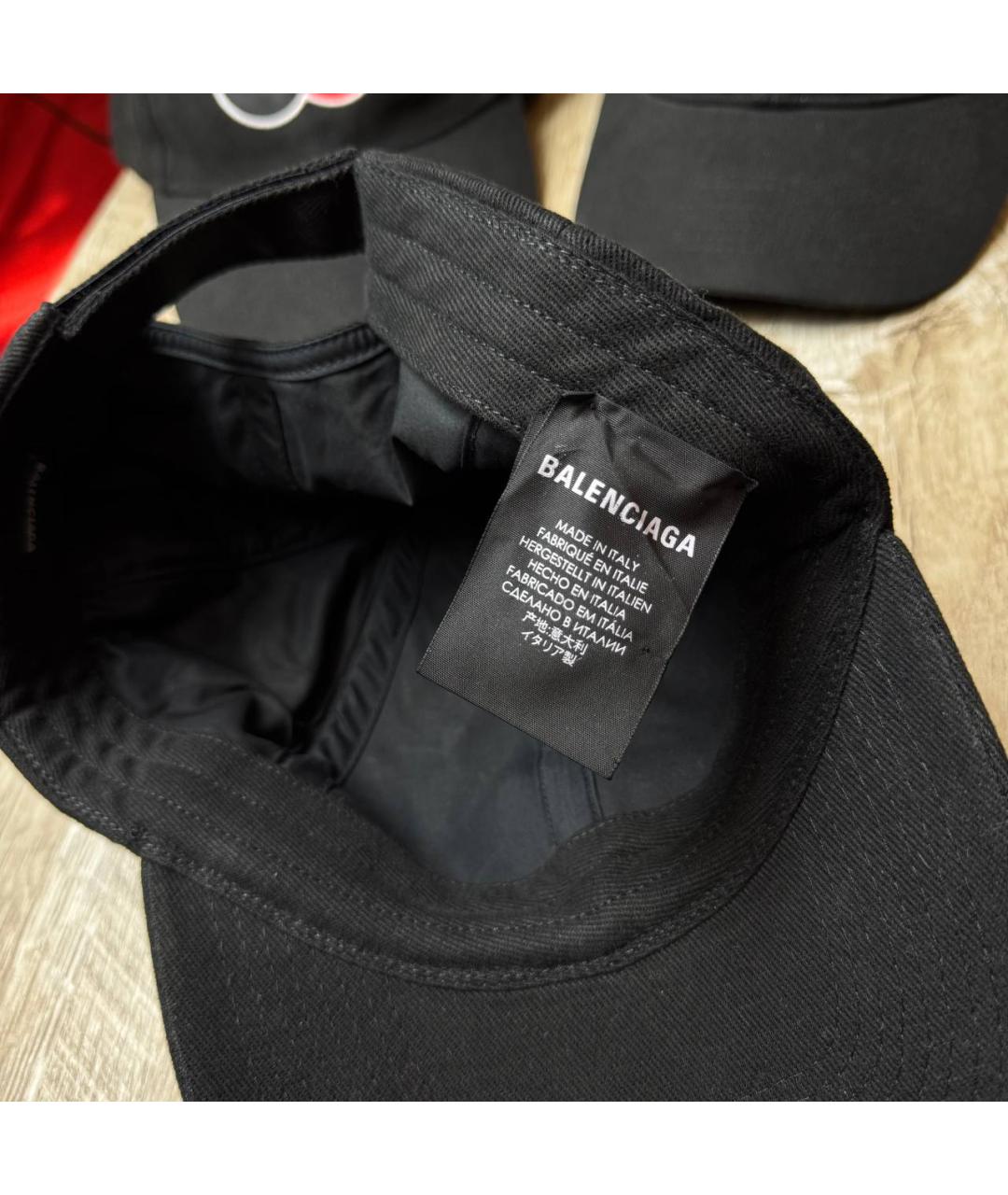 BALENCIAGA Черная кепка/бейсболка, фото 7