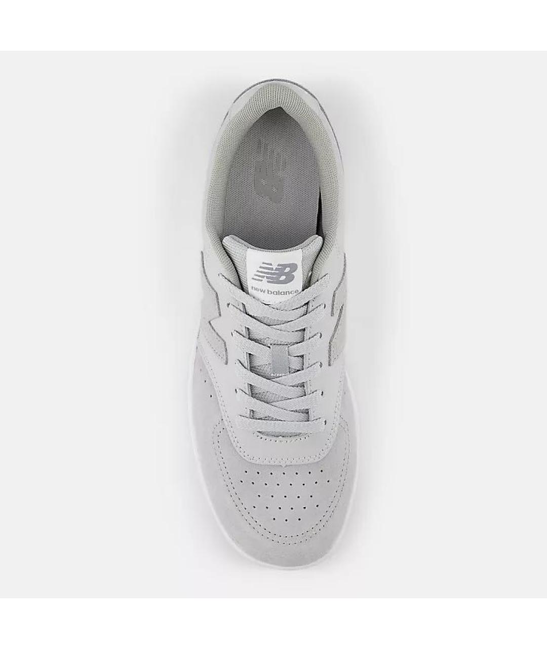 NEW BALANCE Серые замшевые кеды, фото 5