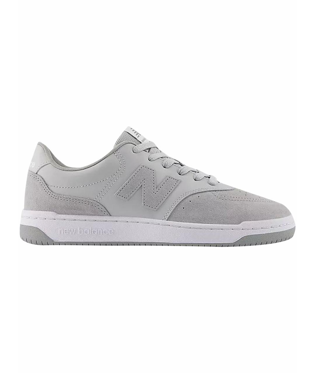 NEW BALANCE Серые замшевые кеды, фото 1