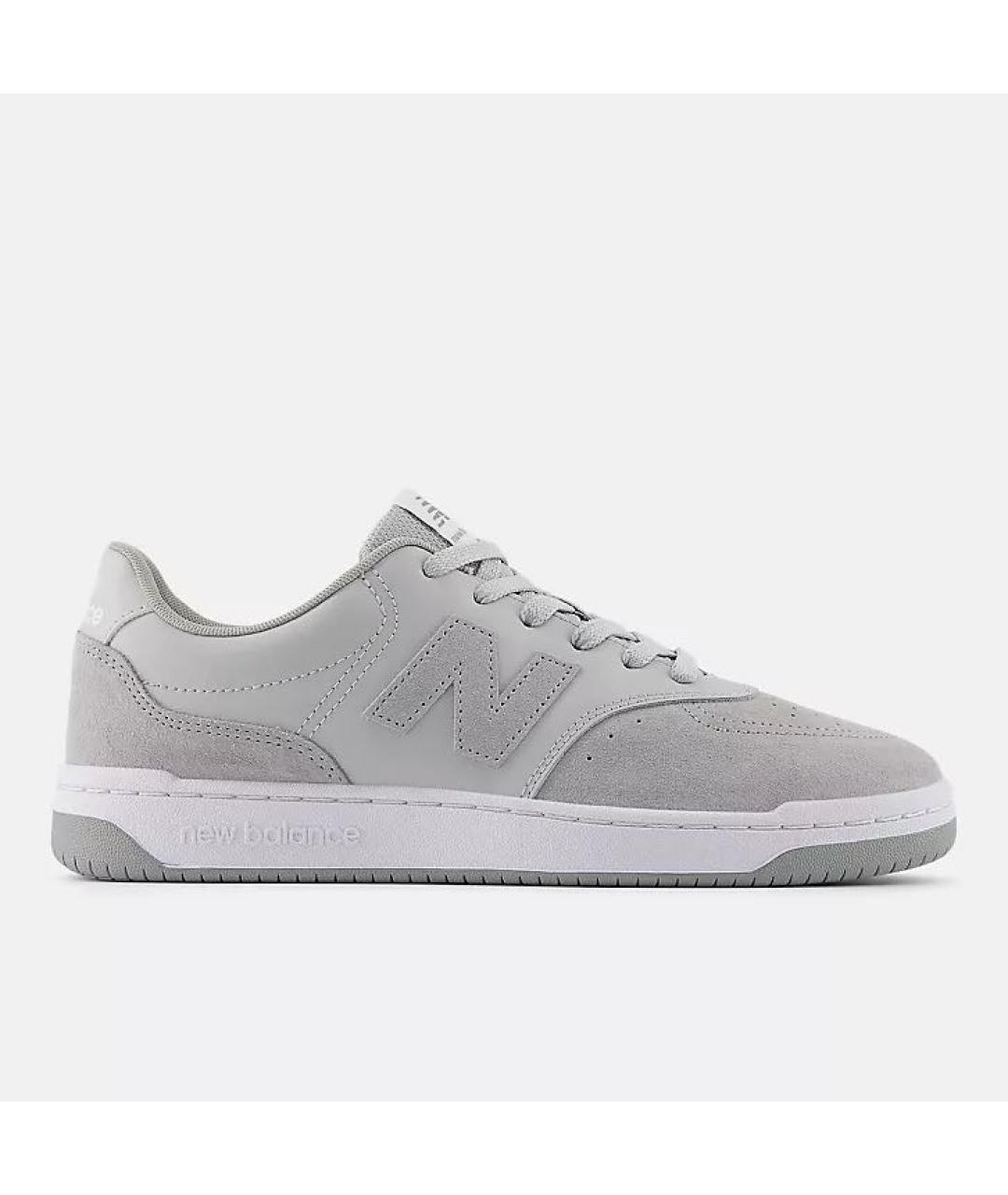 NEW BALANCE Серые замшевые кеды, фото 8