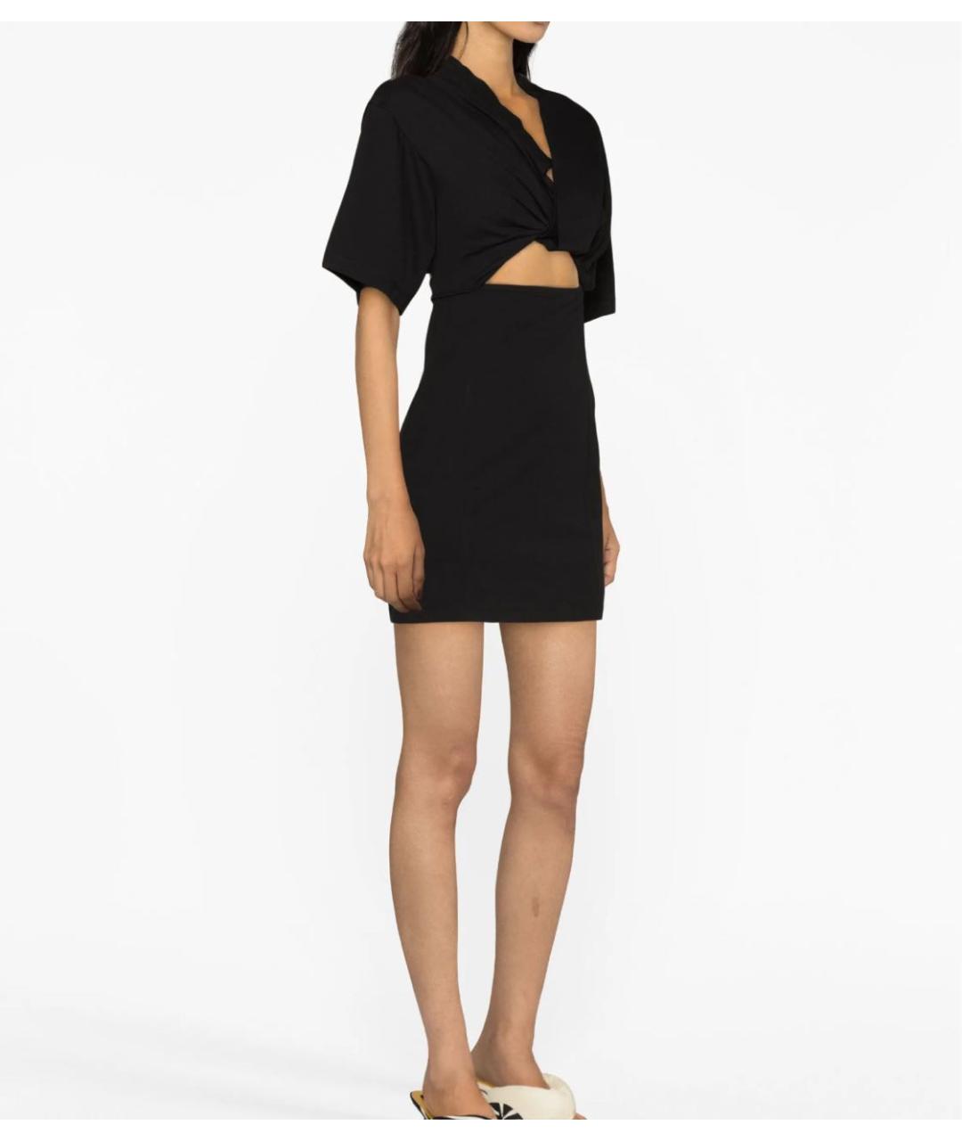 JACQUEMUS Черное повседневное платье, фото 3