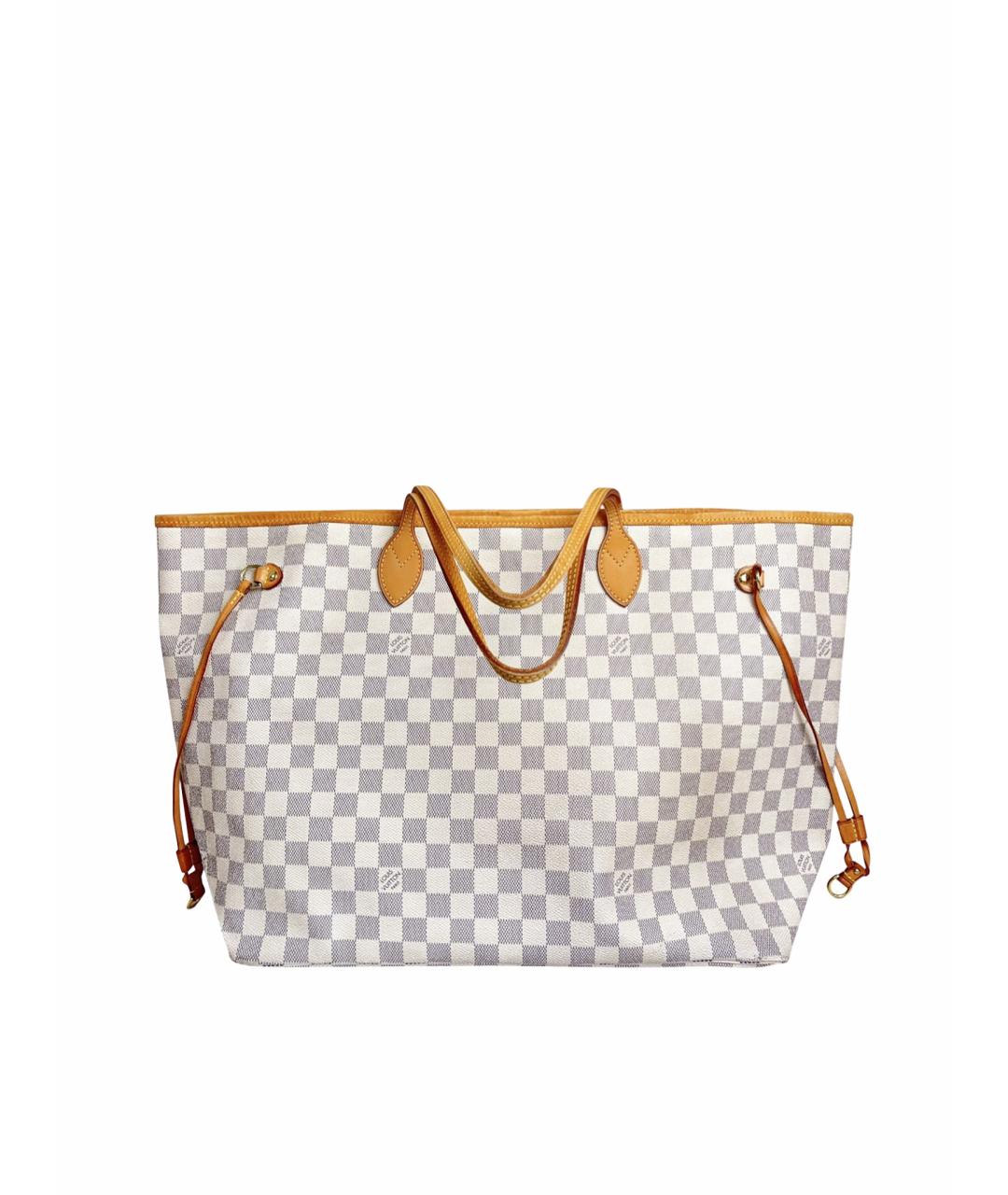 LOUIS VUITTON Бежевая сумка тоут, фото 9