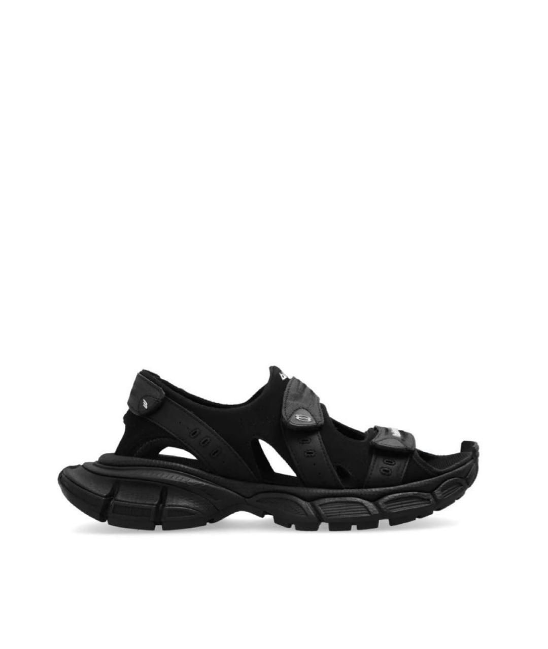 BALENCIAGA Черные босоножки, фото 4