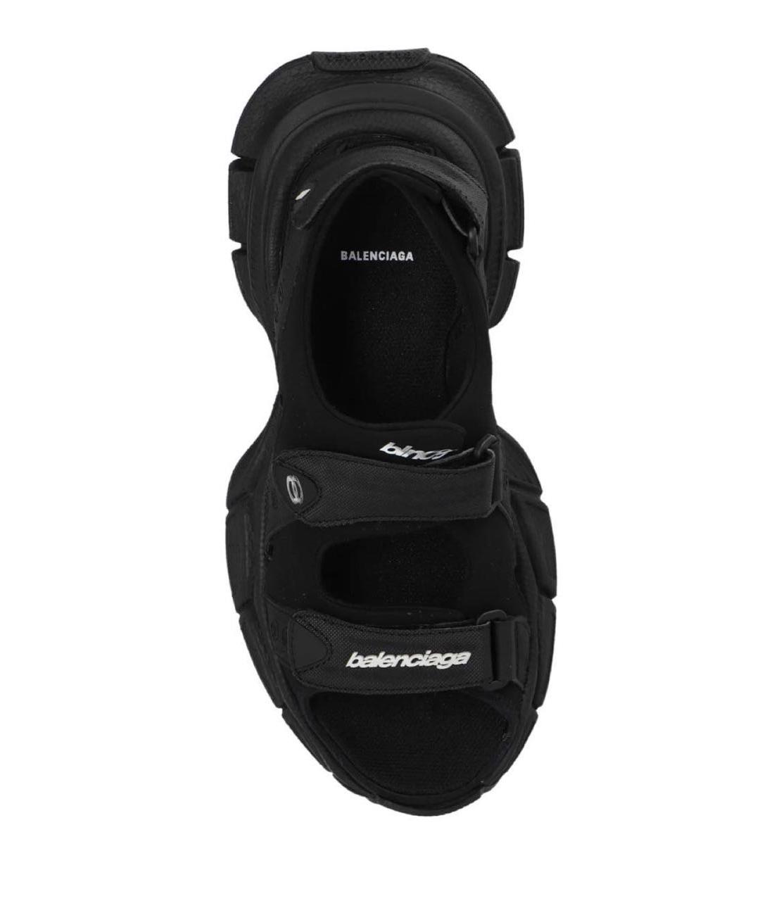 BALENCIAGA Черные босоножки, фото 2