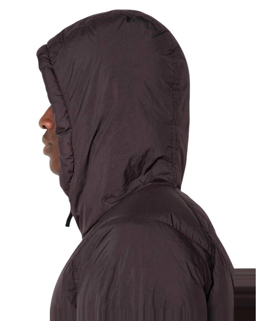 STONE ISLAND Фиолетовый пуховик, фото 3