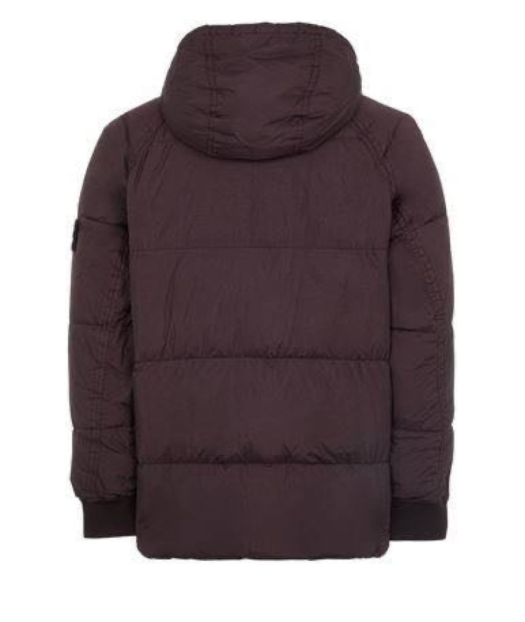 STONE ISLAND Фиолетовый пуховик, фото 2