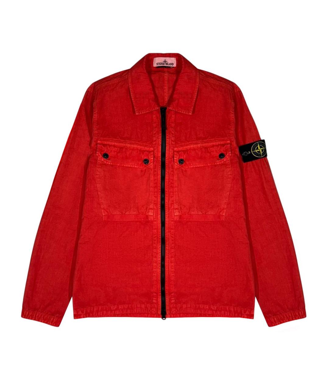 STONE ISLAND Красная куртка, фото 6