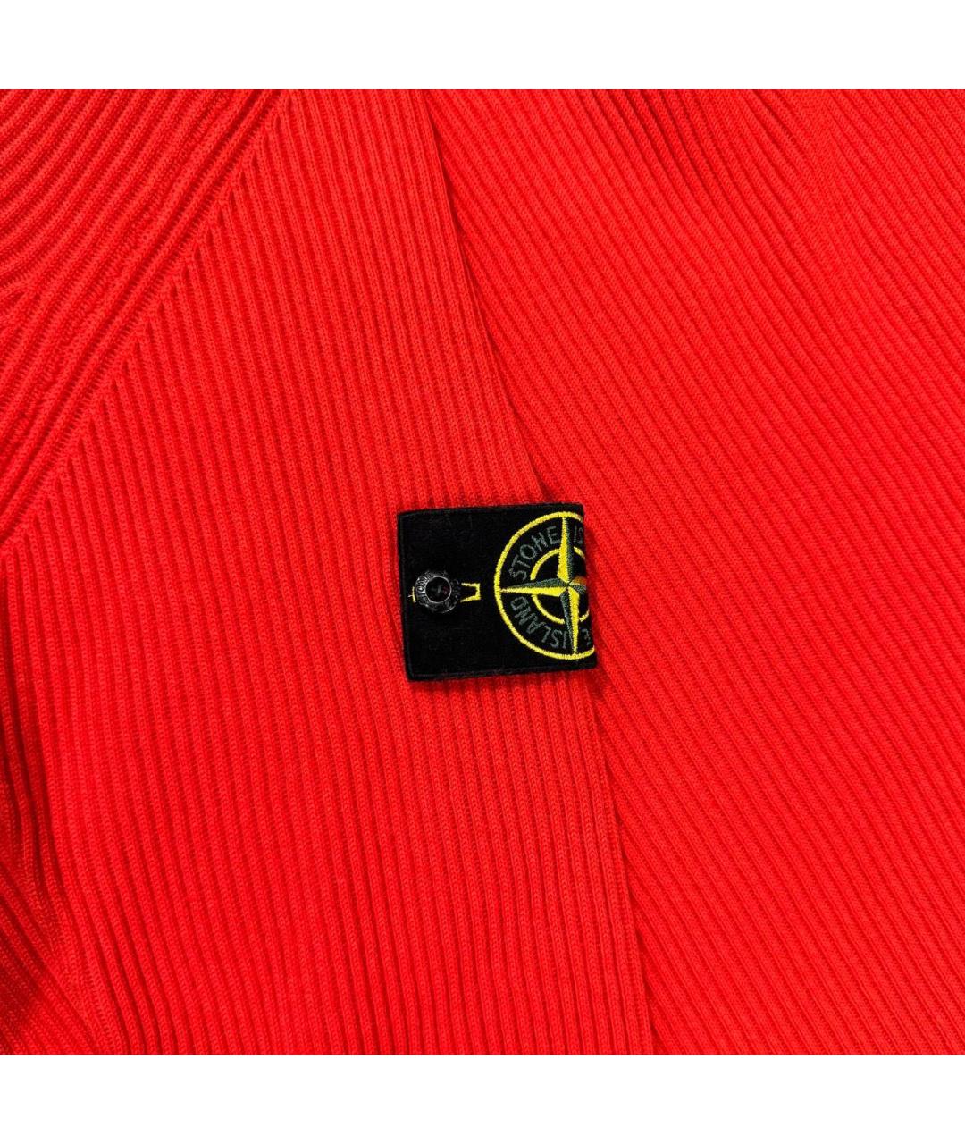 STONE ISLAND Красный шерстяной джемпер / свитер, фото 2
