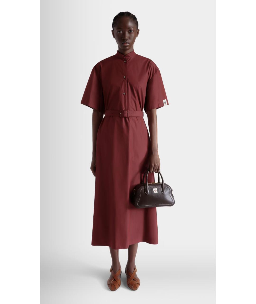 BALLY Коричневая кожаная сумка тоут, фото 7