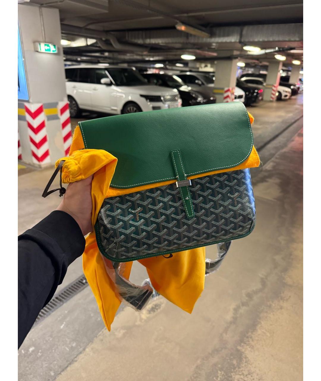 GOYARD Зеленая сумка на плечо, фото 5