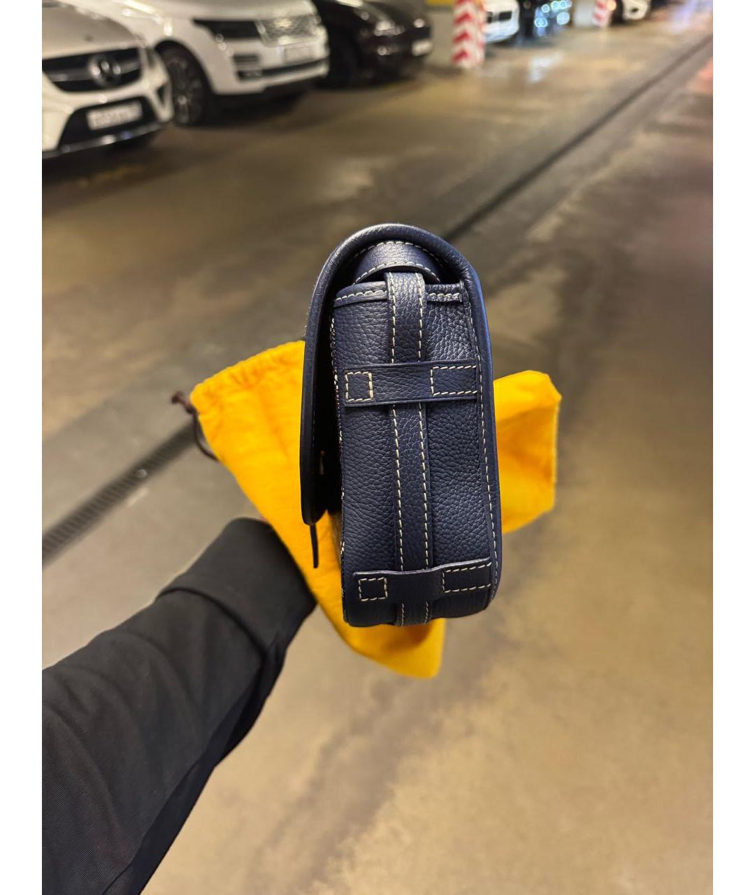 GOYARD Темно-синяя сумка на плечо, фото 3