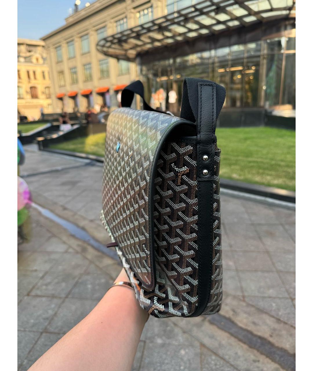 GOYARD Черная сумка на плечо, фото 2