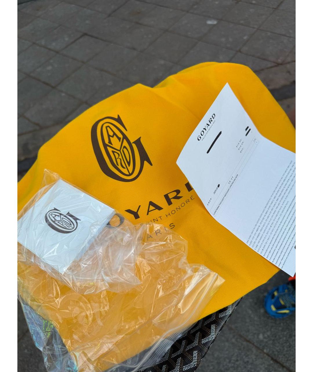 GOYARD Черная сумка на плечо, фото 5