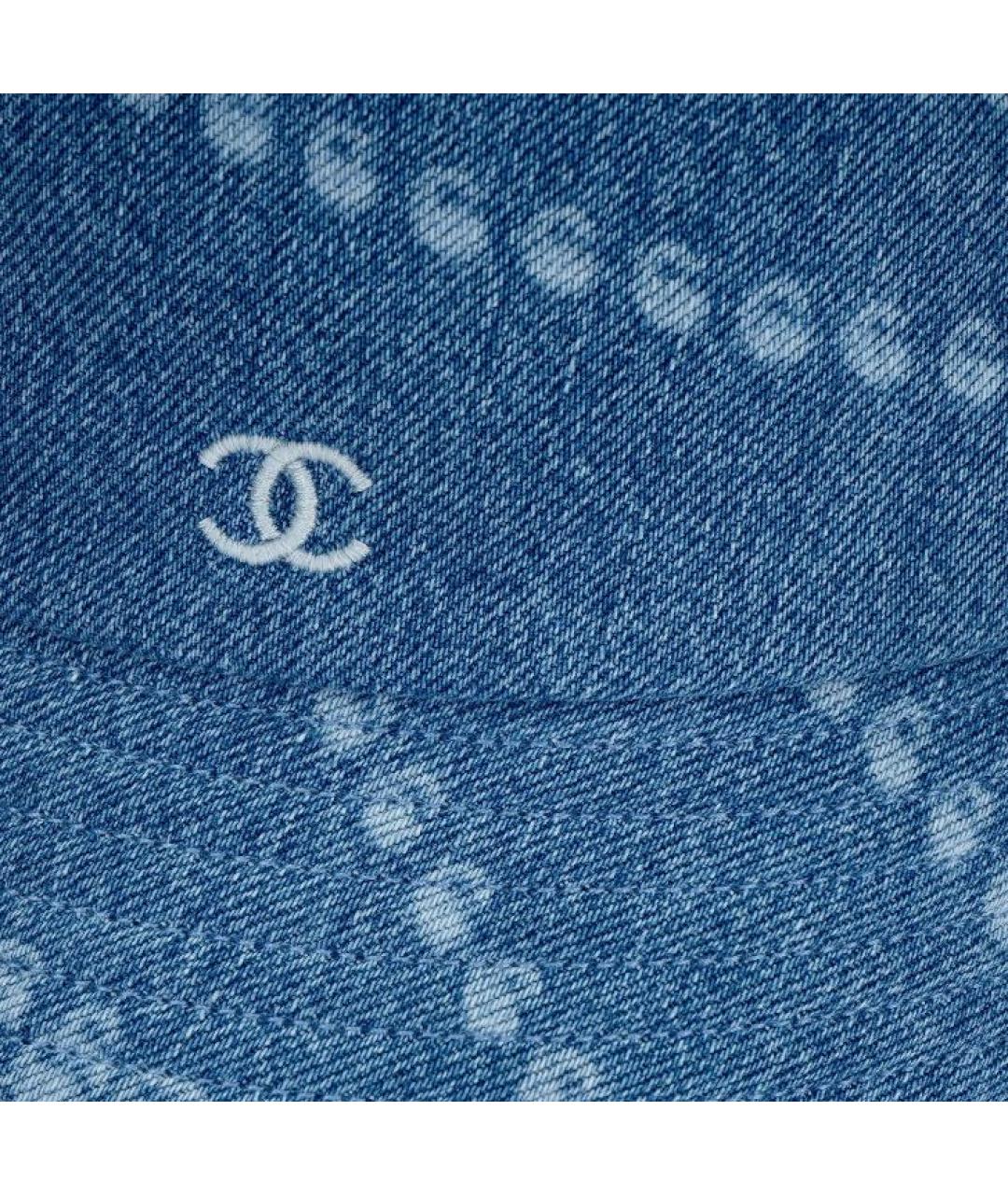CHANEL Голубая панама, фото 5