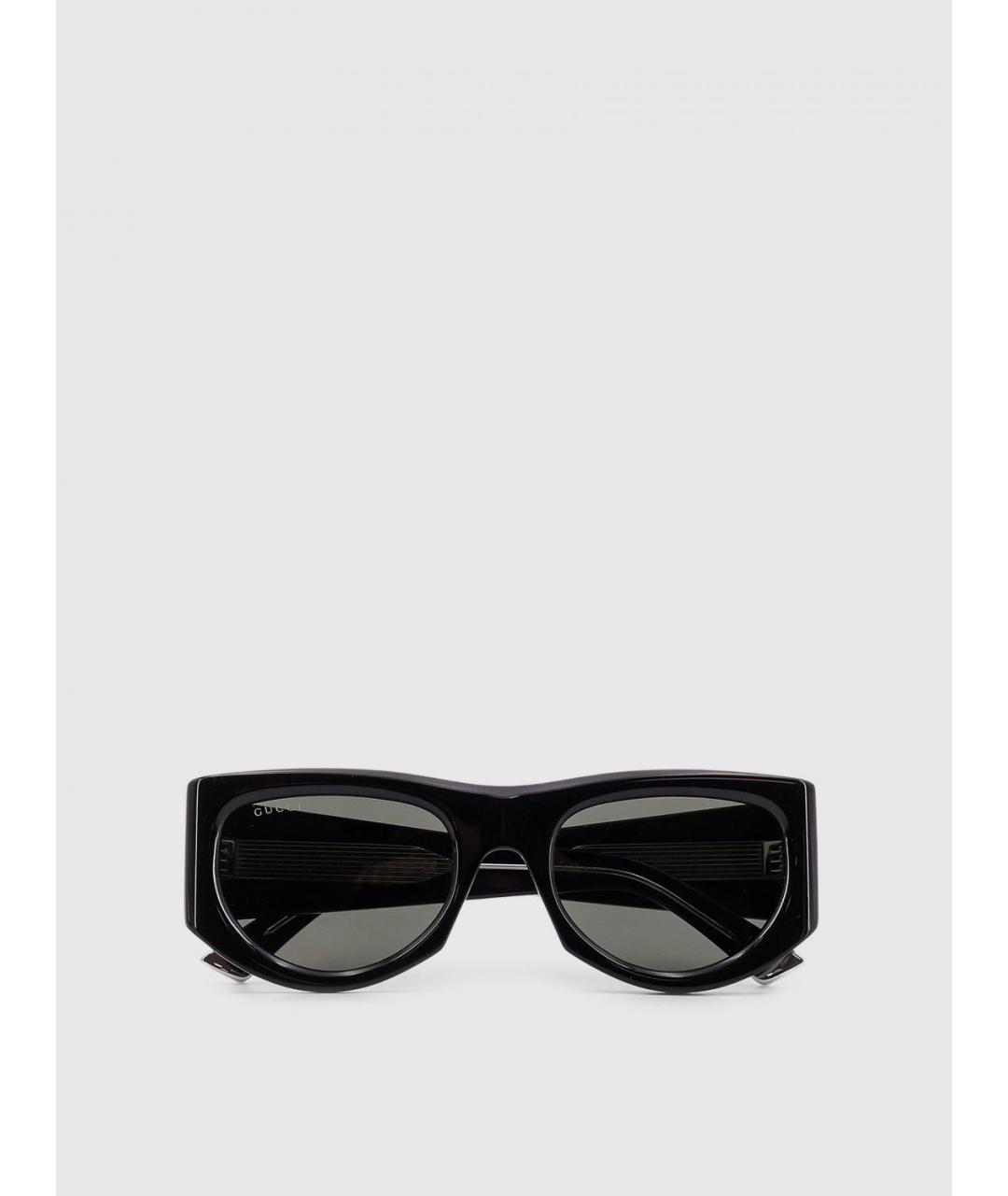 GUCCI Черные пластиковые солнцезащитные очки, фото 3
