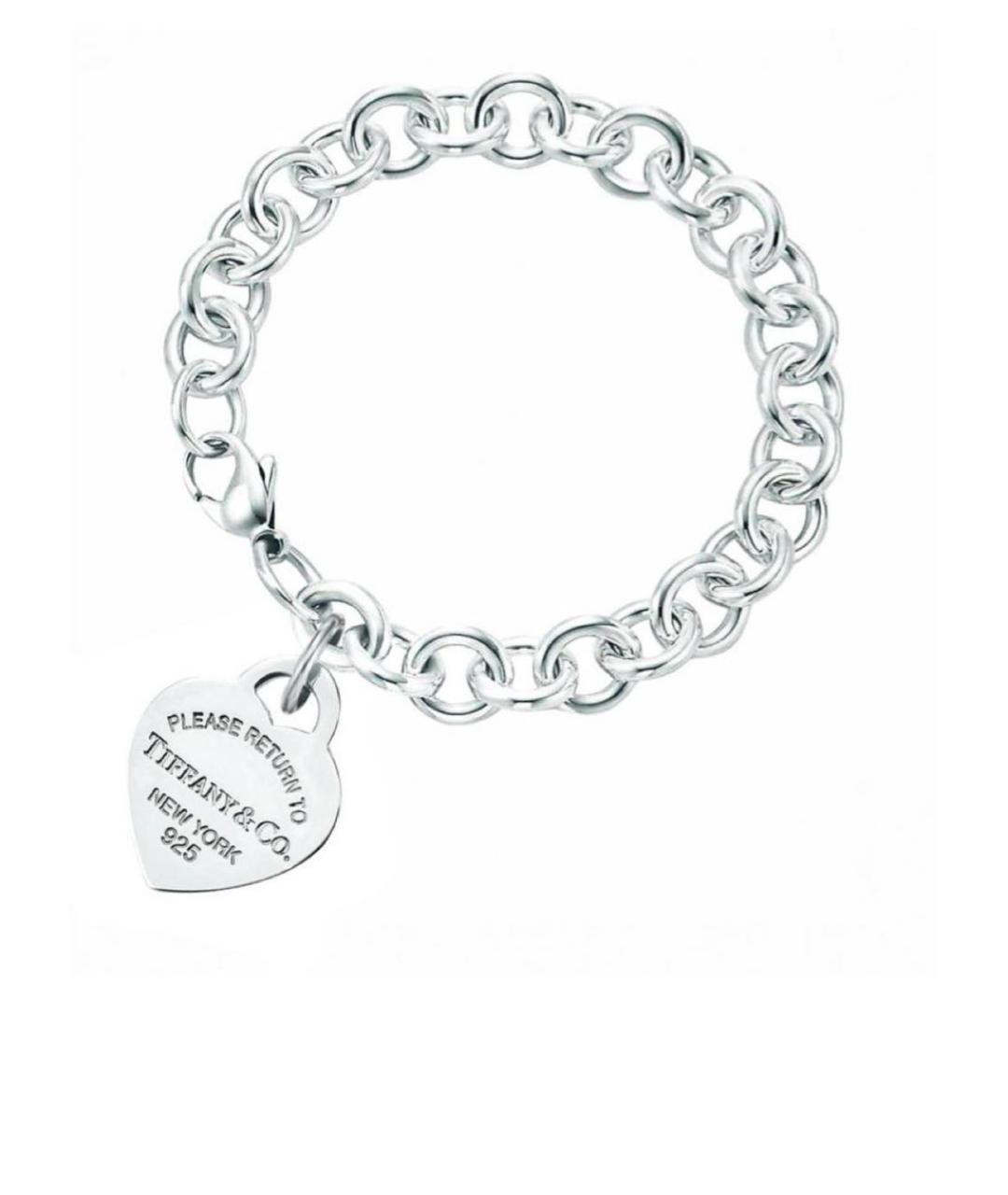 TIFFANY&CO Серебрянный серебряный браслет, фото 1