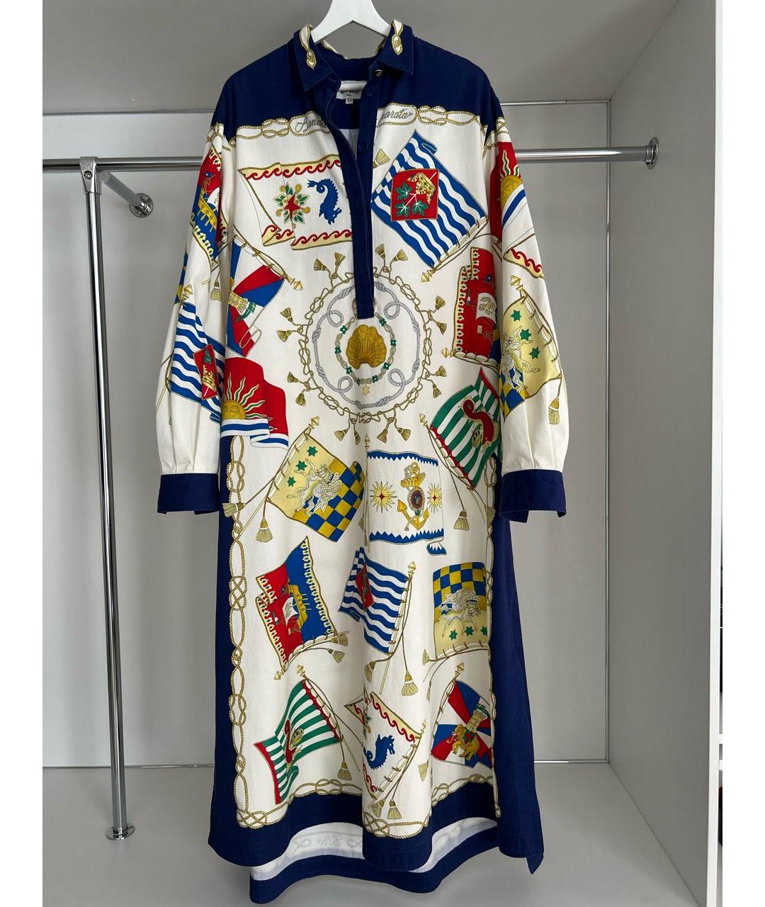 ETRO Мульти хлопковое платье, фото 9