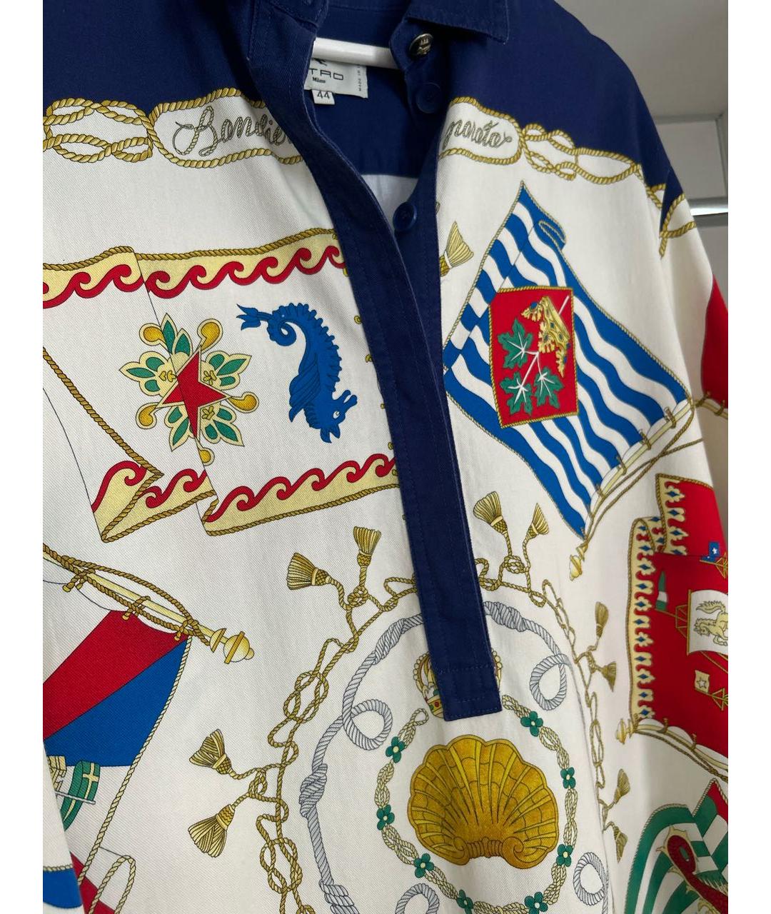 ETRO Мульти хлопковое платье, фото 4