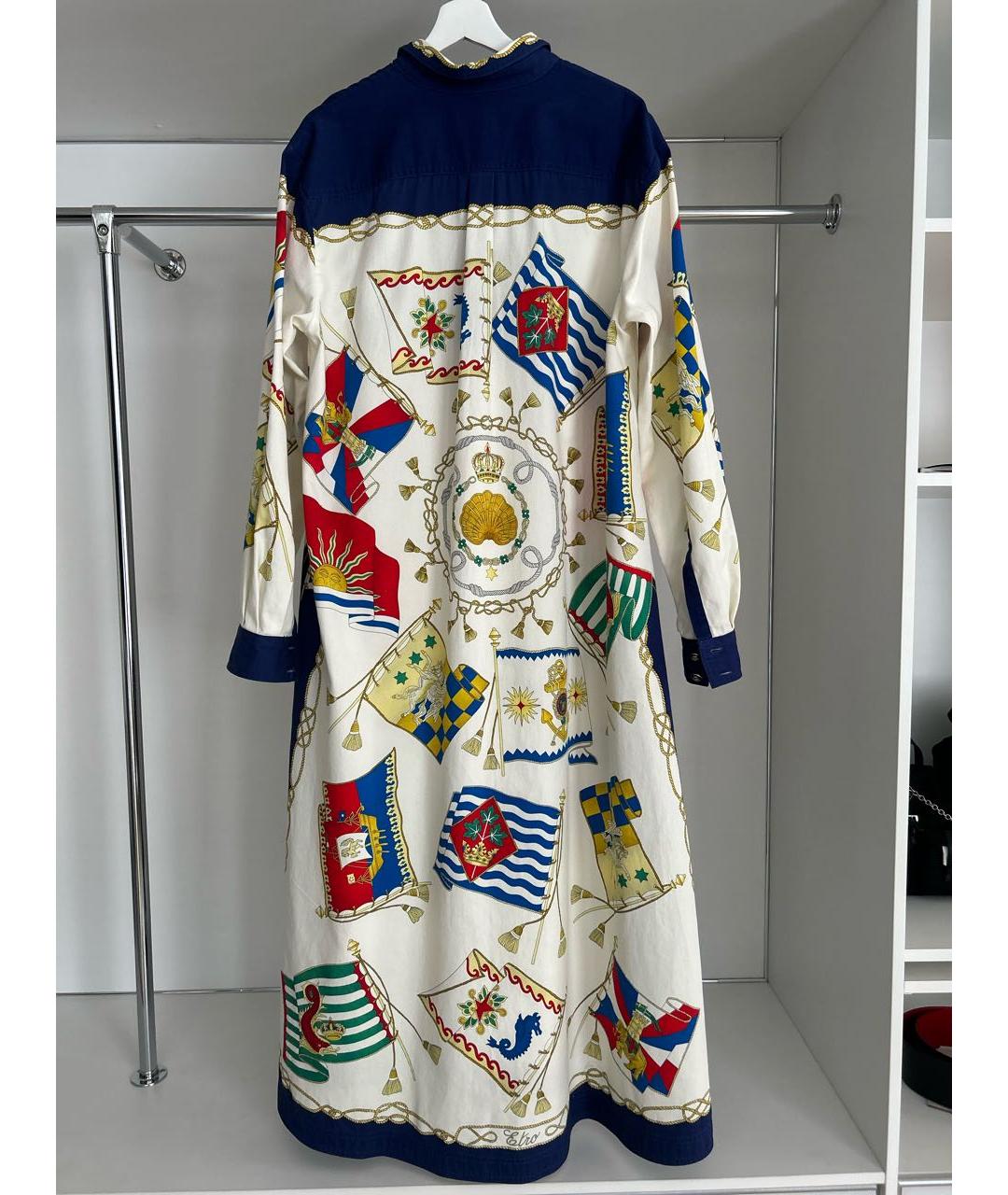 ETRO Мульти хлопковое платье, фото 2