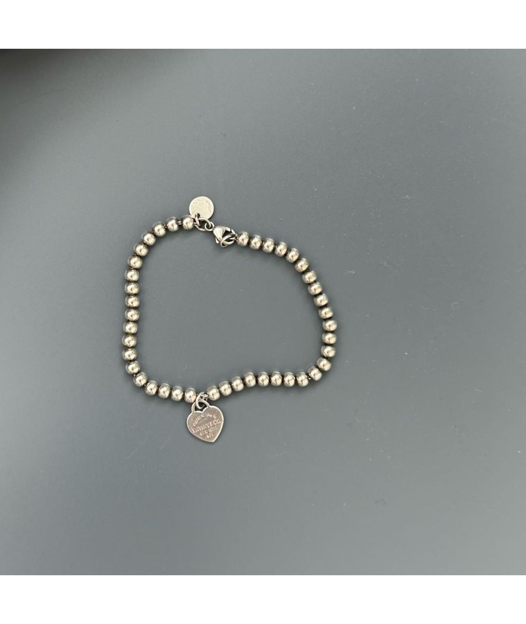 TIFFANY&CO Серебрянный серебряный браслет, фото 6