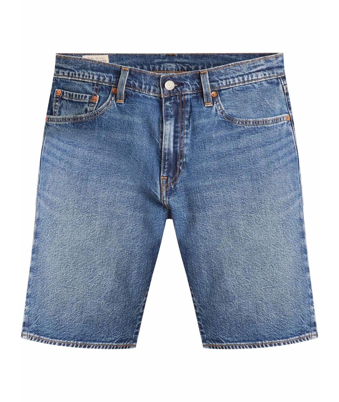 LEVI'S Синие деним шорты, фото 1