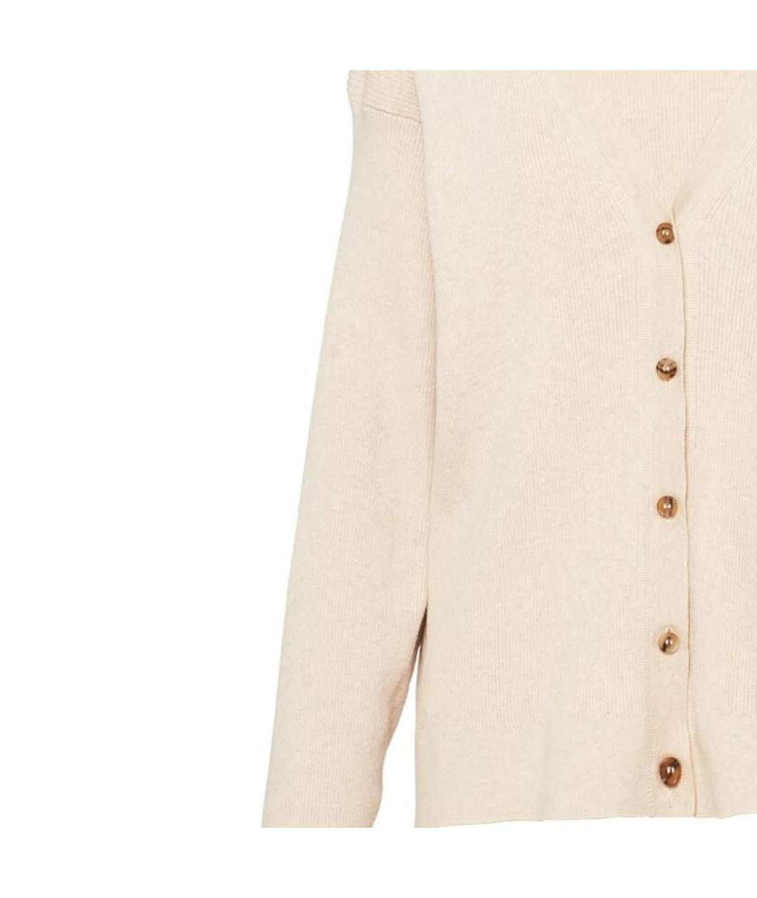 MIU MIU Бежевый кардиган, фото 4