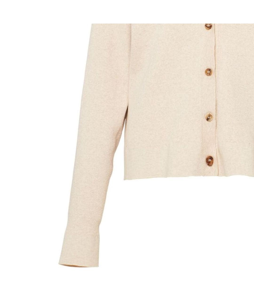 MIU MIU Бежевый кардиган, фото 5
