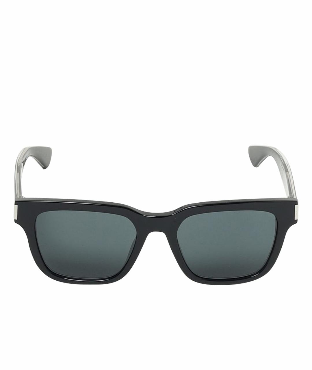 SAINT LAURENT Черные солнцезащитные очки, фото 1