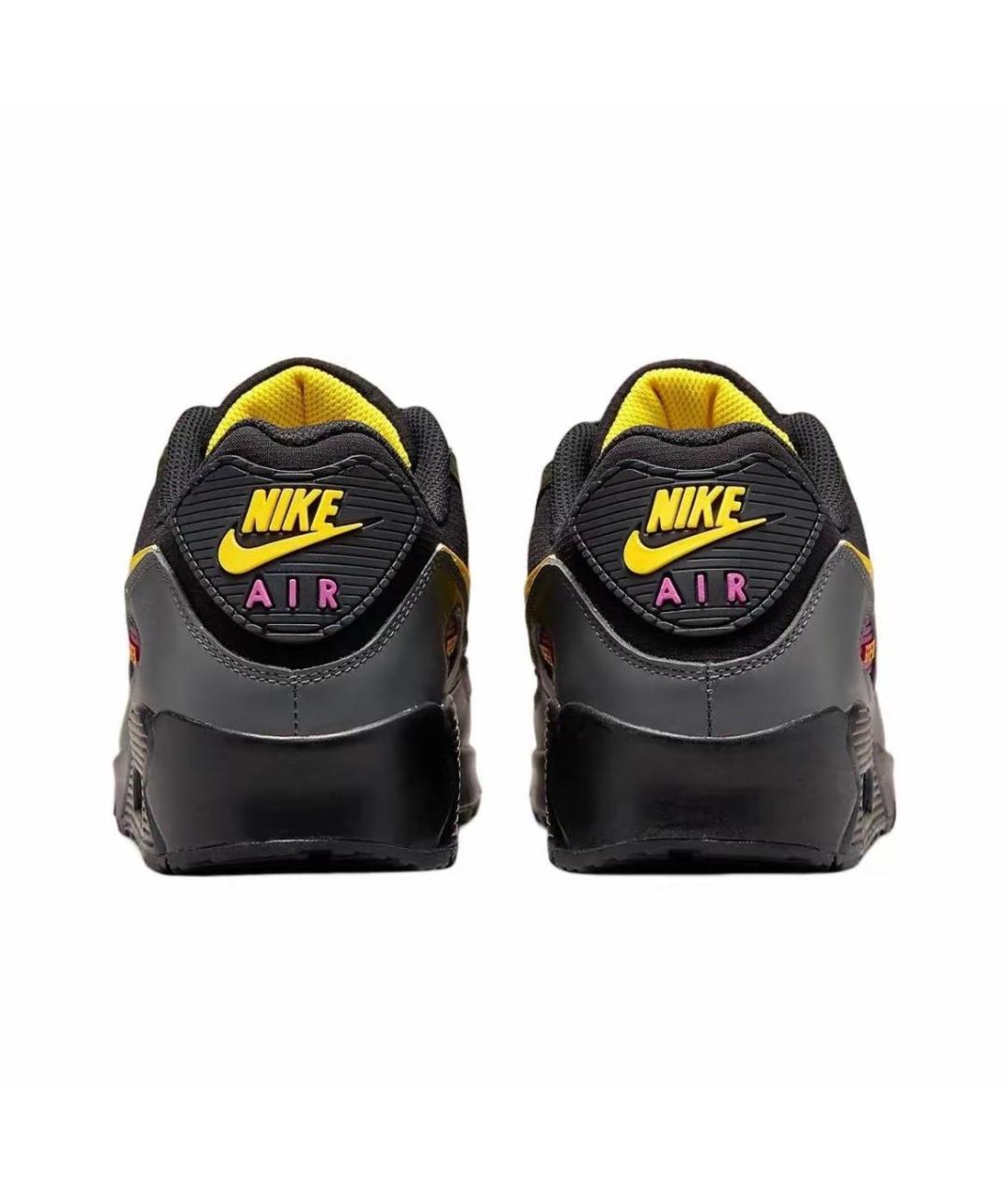 NIKE Хаки кожаные низкие кроссовки / кеды, фото 4