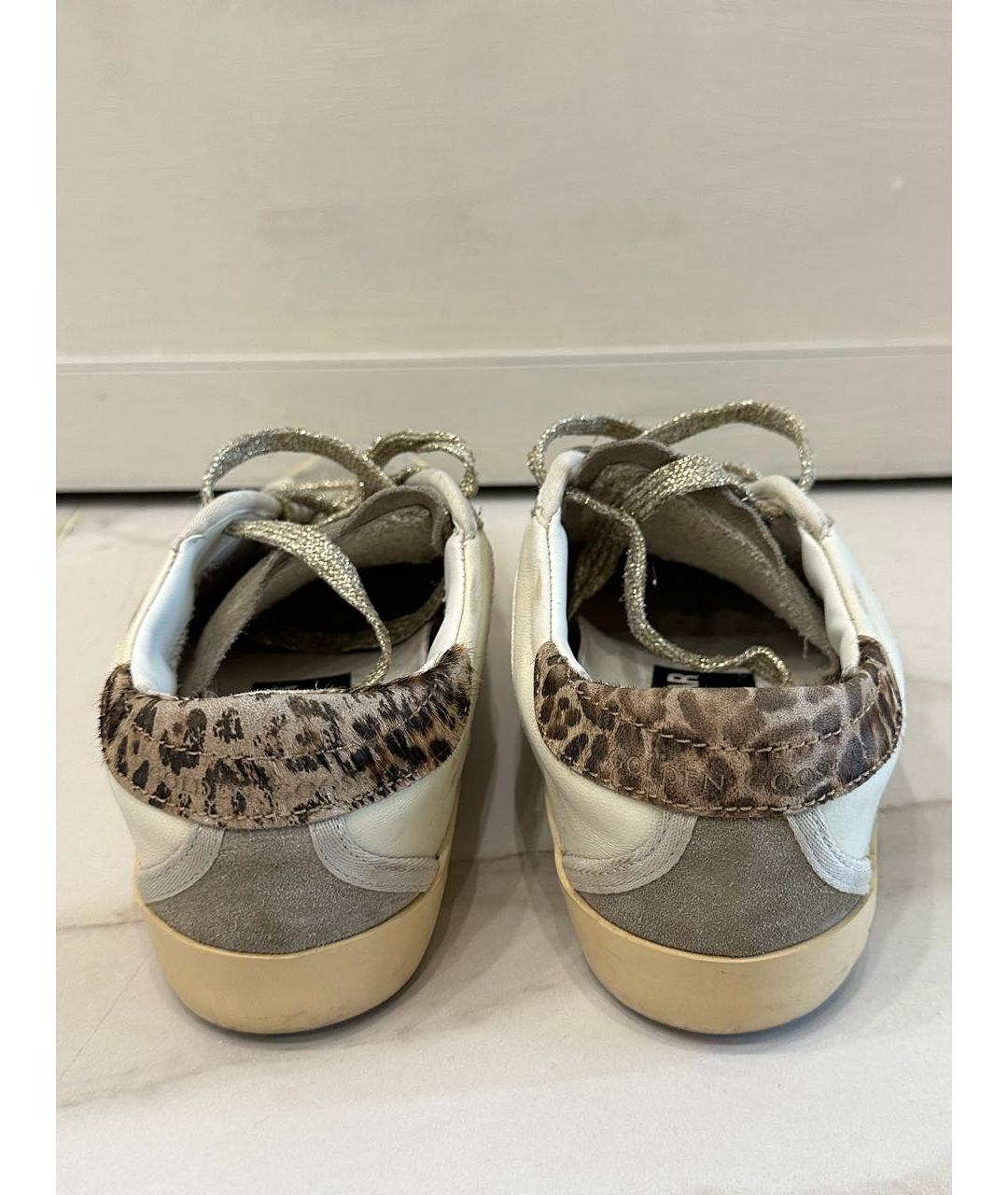 GOLDEN GOOSE DELUXE BRAND Серые замшевые кеды, фото 3