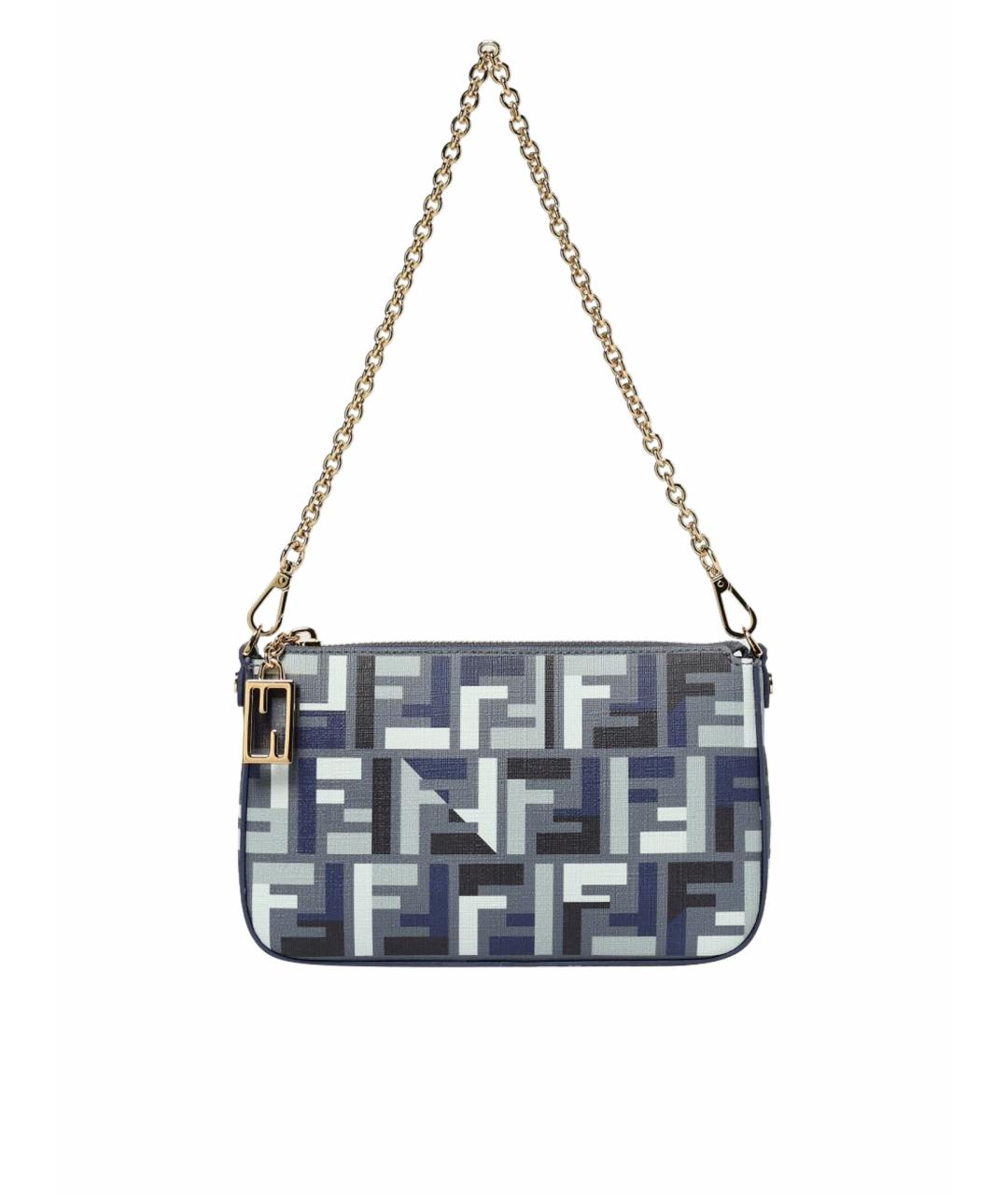 FENDI Синяя сумка через плечо, фото 1